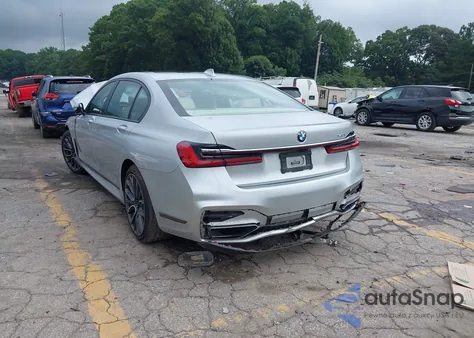 2020 BMW 740I из США, поврежденный, VIN WBA7T2C0XLCD68380